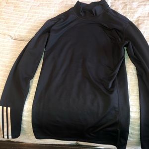 Adidas turtle neck black long sleeve